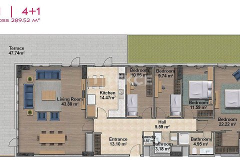 6+1 Penthouse à Esenyurt, Turkey No. 11163 30