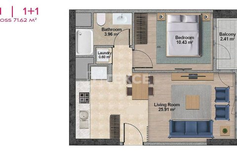 6+1 Penthouse à Esenyurt, Turkey No. 11163 6