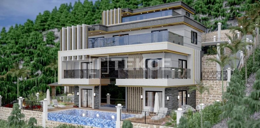 5+2 Villa à Alanya, Turkey No. 13816