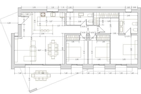 Вилла с 3 спальнями в Кальпе, Испания №26401 2