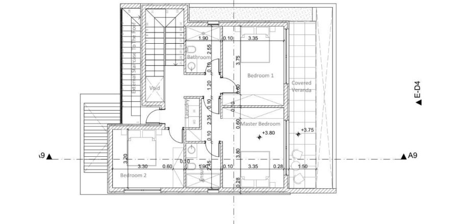 3 bedrooms House in Geroskípou, Cyprus No. 37102