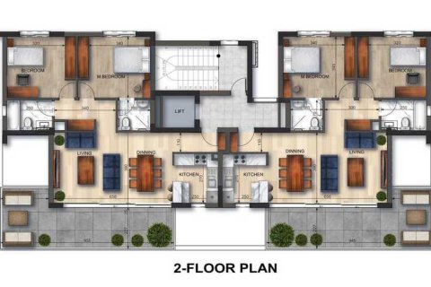 2 dormitorios Apartment en Agios Athanasios, Cyprus No. 65994 2