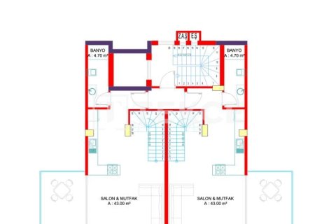 1+1 Appartement à Alanya, Turkey No. 14387 8