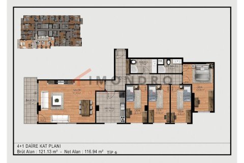 3+1 Apartment en Maltepe, Turkey No. 17488 6