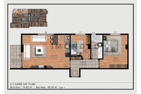 3+1 Apartment en Maltepe, Turkey No. 17488 4