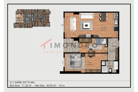 3+1 Apartment in Maltepe, Turkey No. 17488 9