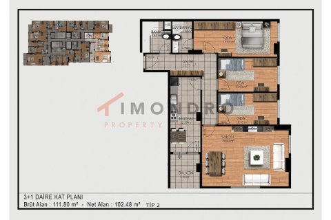 3+1 Appartement à Maltepe, Turkey No. 17488 8