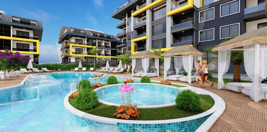 3+1 Apartment en Oba, Turkey No. 12998