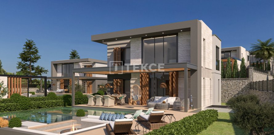 4+1 Villa in Bodrum, Turkey No. 12776