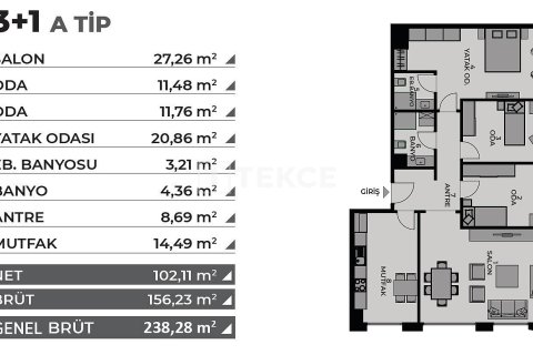 2+1 Appartement à Istanbul, Turkey No. 11229 19