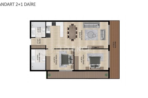 2+1 Appartement à Cesme, Turkey No. 17572 9