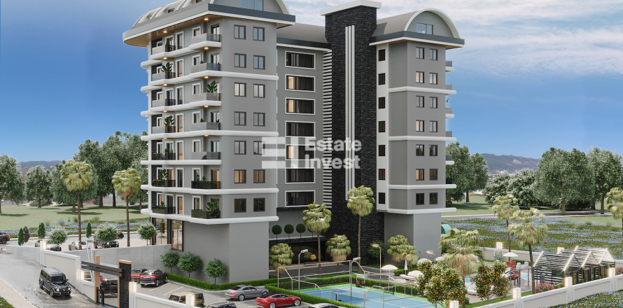 4+1 Appartement à Alanya, Turkey No. 53796