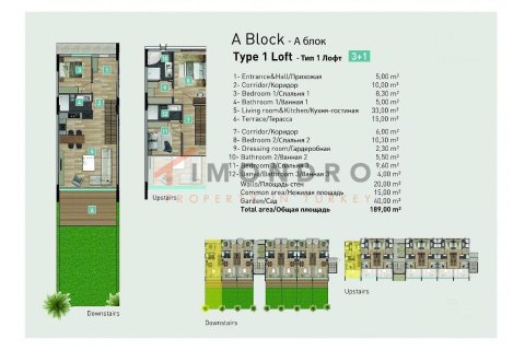 3+1 Apartment in Antalya, Turkey No. 17342 4