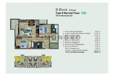 3+1 Appartement à Antalya, Turkey No. 17342 12