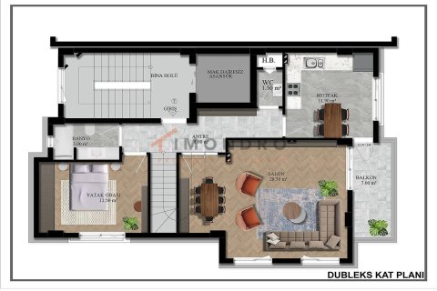 5+1 Appartement à Antalya, Turkey No. 17373 8