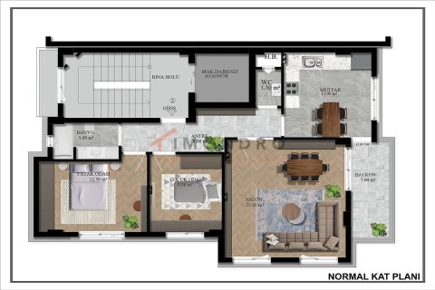 5+1 Appartement à Antalya, Turkey No. 17373 10