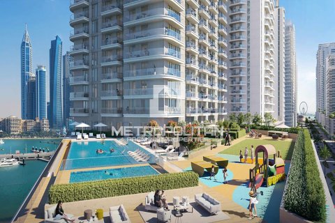 1 dormitorio Apartment en EMAAR Beachfront, UAE No. 8124 10