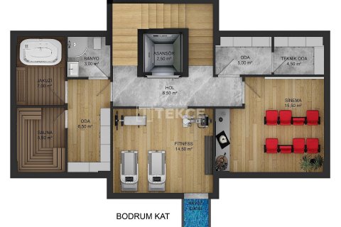 4+1 Villa en Alanya, Turkey No. 20769 18