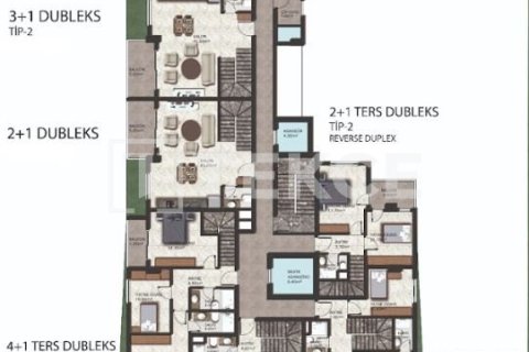 2+1 Penthouse à Alanya, Turkey No. 13943 3