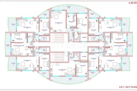 Пентхаус 3+1 в Аланья, Турция №21684 4