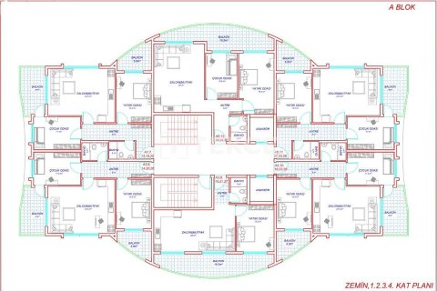 Пентхаус 3+1 в Аланья, Турция №21684 3