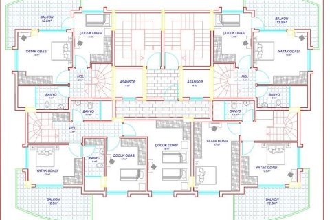 Пентхаус 3+1 в Аланья, Турция №21684 8