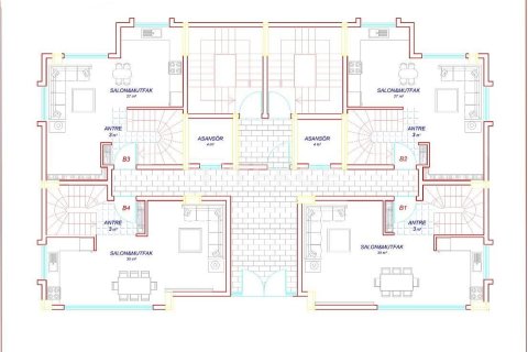 3+1 Penthouse à Alanya, Turkey No. 21684 7