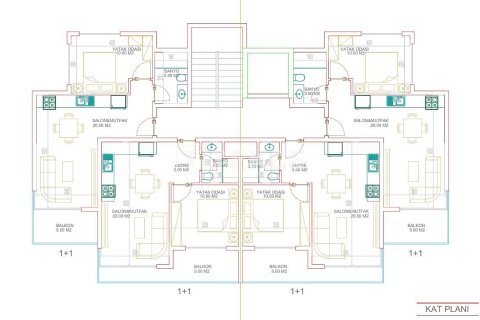 3+1 Penthouse en Alanya, Turkey No. 11462 4