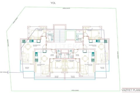 Пентхаус 3+1 в Аланья, Турция №11462 5