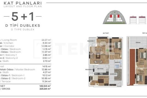 1+1 Apartment en Istanbul, Turkey No. 12496 2