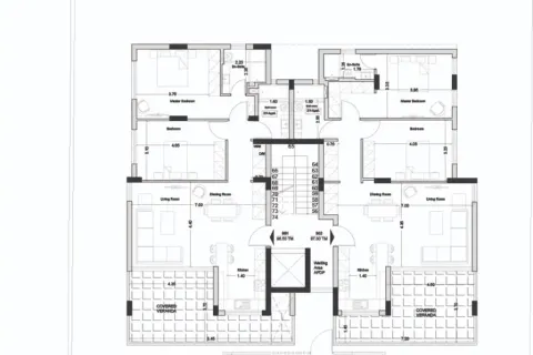 3 dormitorios Penthouse en Mesa Geitonia, Cyprus No. 35172 2