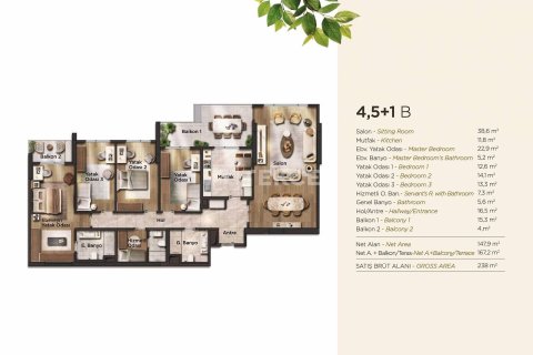 3+1 Apartment en Beylikduezue, Turkey No. 11278 23