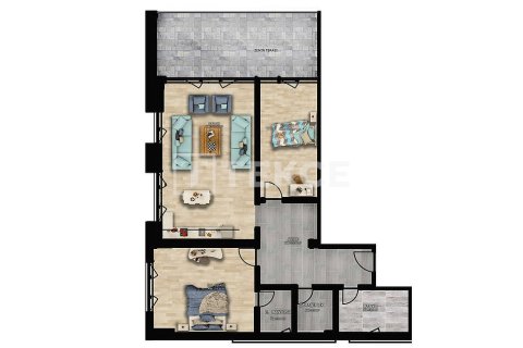 3+1 Apartment en Trabzon, Turkey No. 11303 6