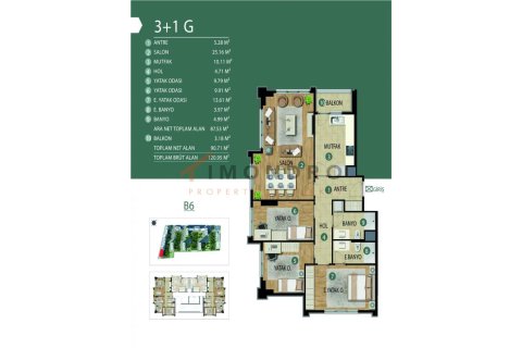 2+1 Appartement à Kartal, Turkey No. 17930 28