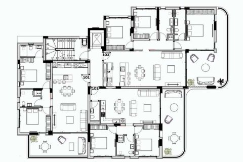 2 dormitorios Apartment en Germasogeia, Cyprus No. 64177 12