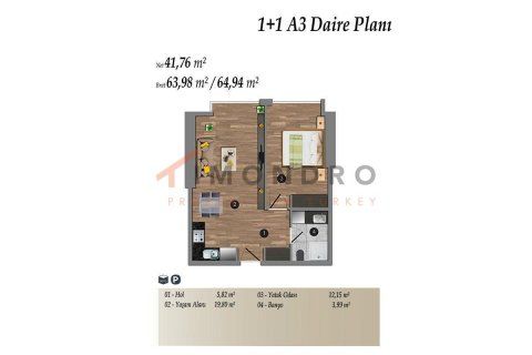 3+1 Appartement à Kadikoy, Turkey No. 17983 20