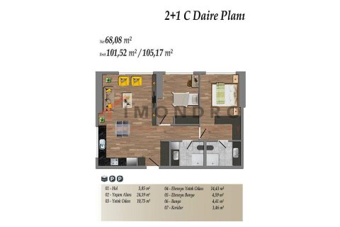 3+1 Apartment en Kadikoy, Turkey No. 17983 26