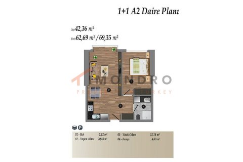 3+1 Appartement à Kadikoy, Turkey No. 17983 19