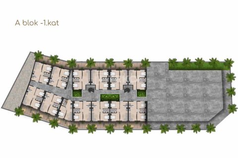 1+1 Apartment en Cesme, Turkey No. 17561 12