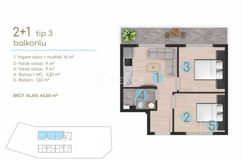 2+1 Appartement à Cesme, Turkey No. 17560 23