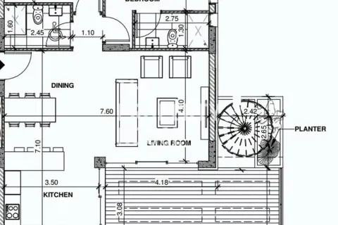 3 bedrooms Penthouse in Germasogeia, Cyprus No. 32246 2