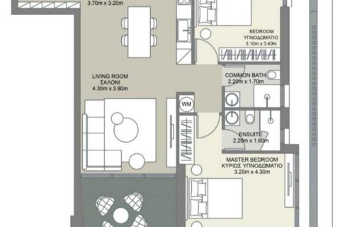 2 dormitorios Apartment en Paphos, Cyprus No. 74530 2