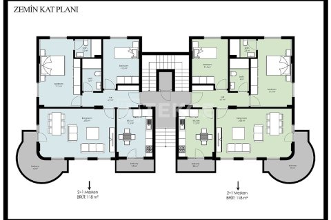 4+1 Penthouse à Alanya, Turkey No. 19723 20