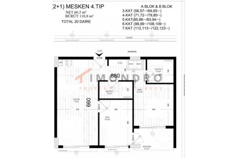 3+1 Appartement à Aksu, Turkey No. 17941 16