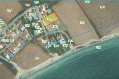 2820m² Land en Mazotos, Cyprus No. 35556 2