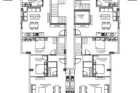 2+1 Penthouse à Alanya, Turkey No. 12133 22