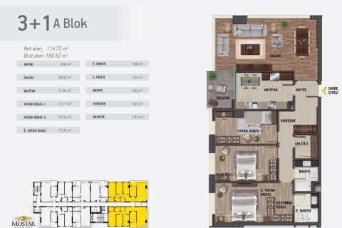 3+1 Apartment in Küçükçekmece, Turkey No. 13992 4