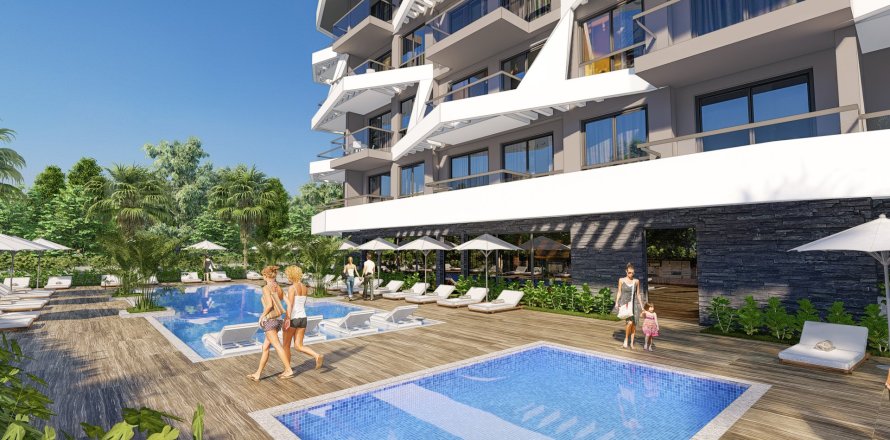 2+1 Apartment en Oba, Turkey No. 13987