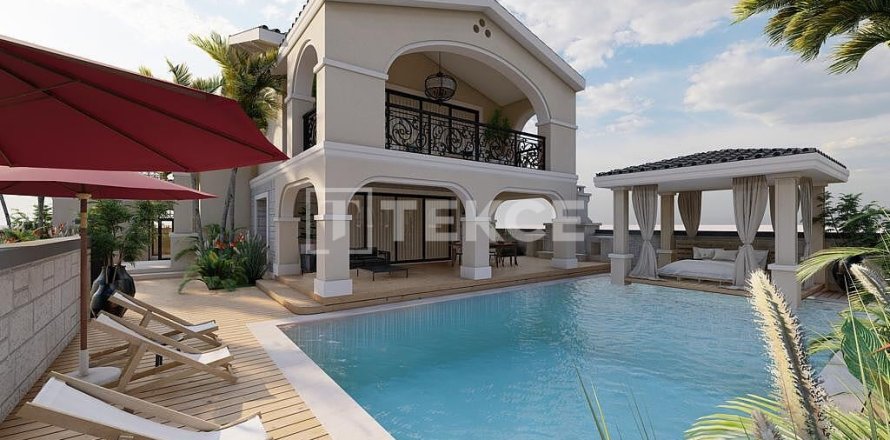 4+1 Villa en Fethiye, Turkey No. 11074