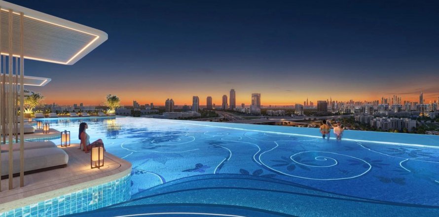 Квартира студия в Dubai Sports City, ОАЭ №91205